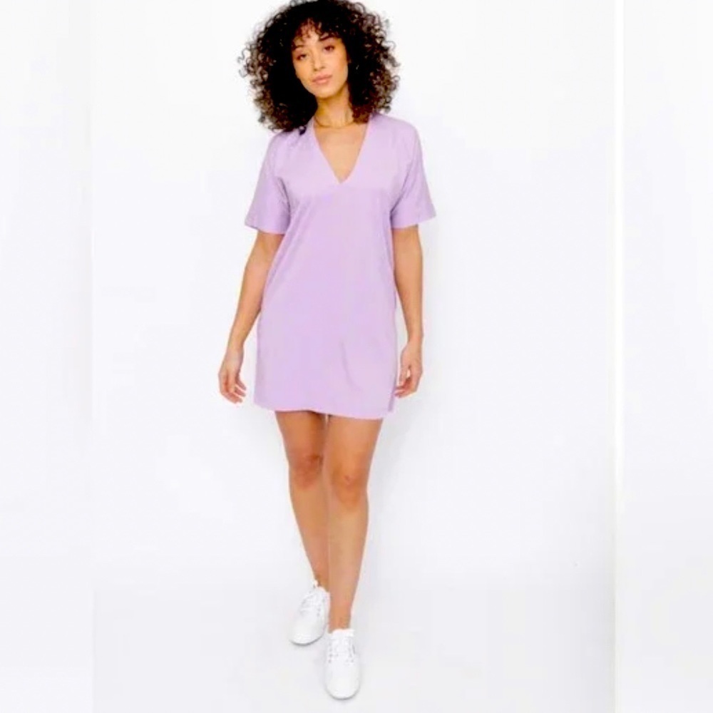 SMASH + TESS Diversion Mini Dress In Very Violet Lavender Size S